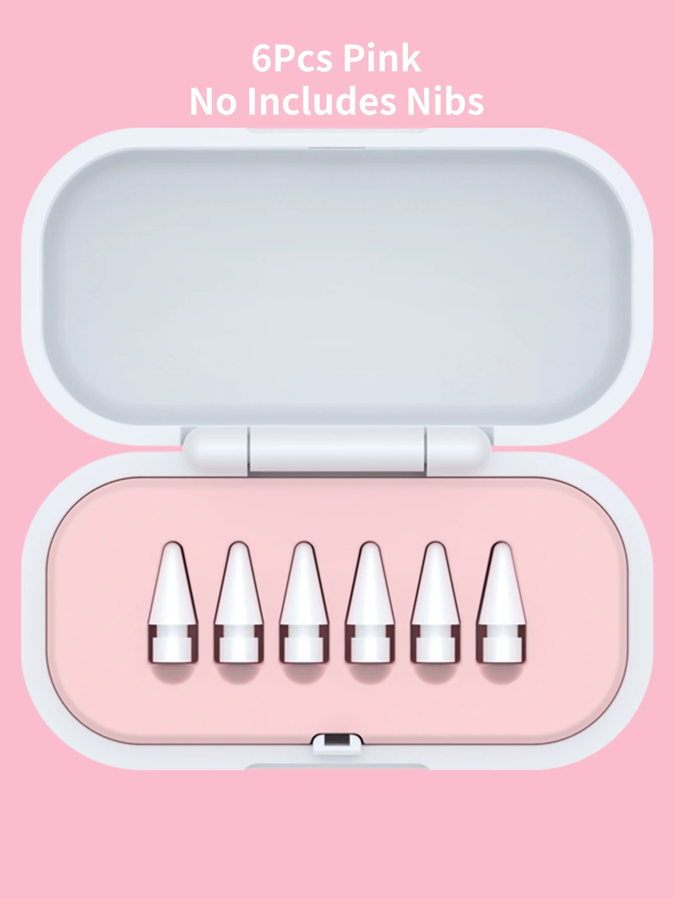 Replacement Pencil Nib Case, iPad Tips Box for Apple Pencil (2Nd Gen) Pro Stylus (Pen and Tip Not Included)