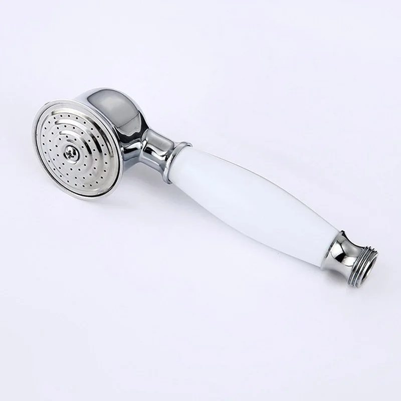 Chrome Plated Hand Holder Shower Brass Bath Shower Hand Replace Bathroom Copper Shower Accessories