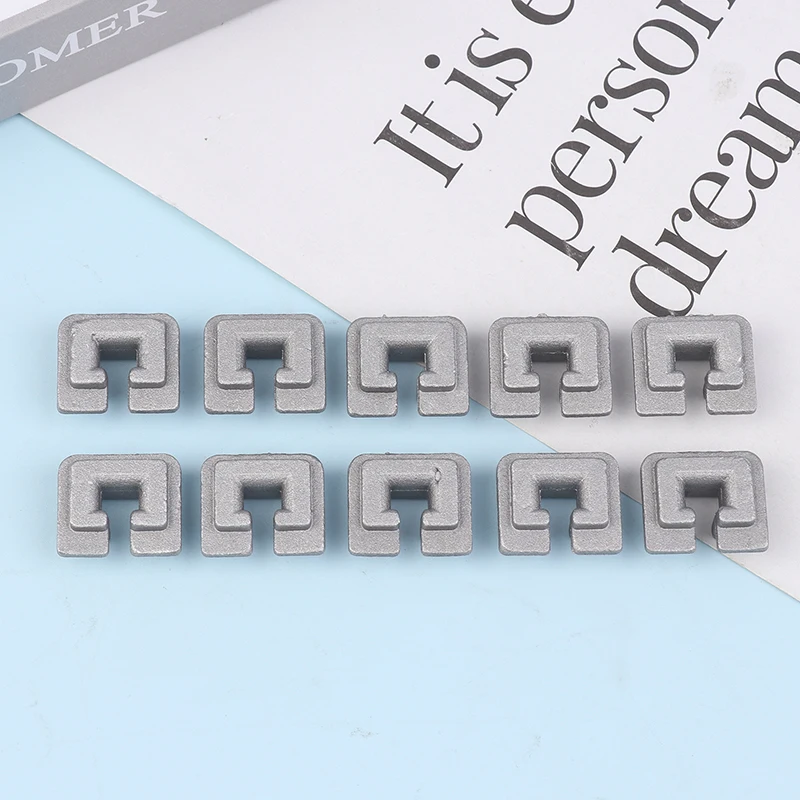 5/10Pcs Aluminum Alloy Trimmer Head Eyelet Square Cord Buckle Replacement Parts Gardening Tools Lawn Mower Trimmer Accessories