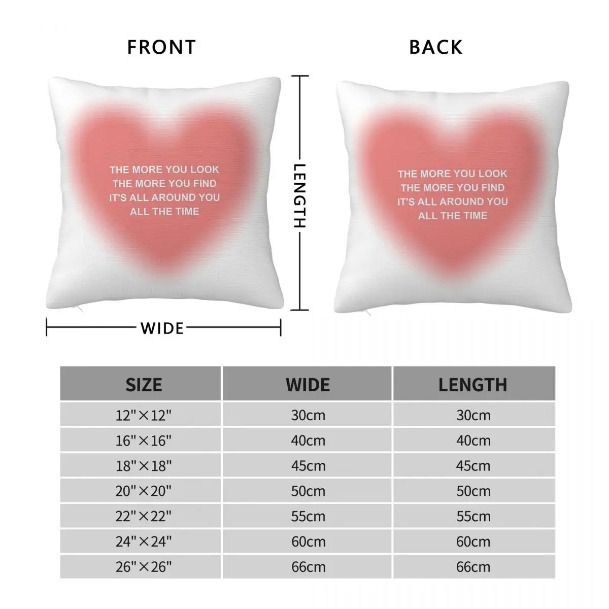 Olivia Dean I've Seen It Lyrics Pillowcase Polyester Linen Velvet Printed Zip Decor Sofa Seater Cushion Cover