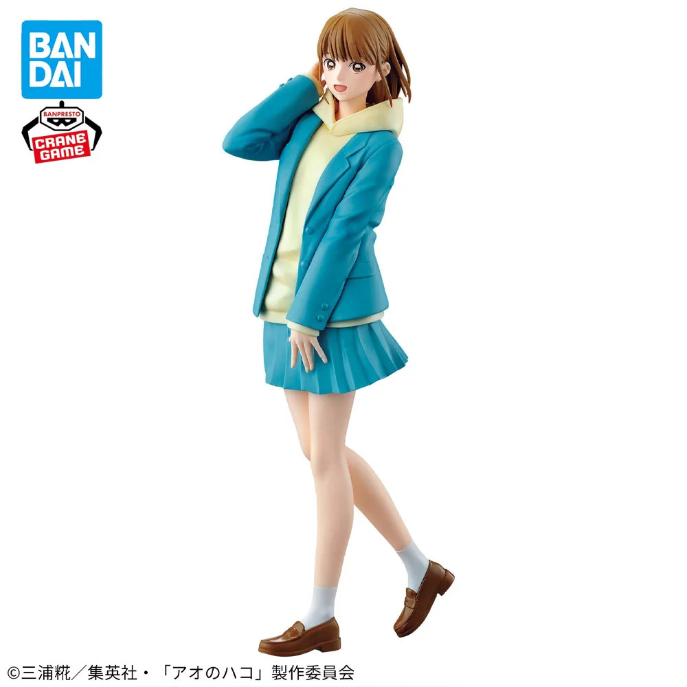 

In Stock Original BANPRESTO Ao no Hako Uniform Kano Chinatsu Figure Anime Model Genuine Boxed Toy