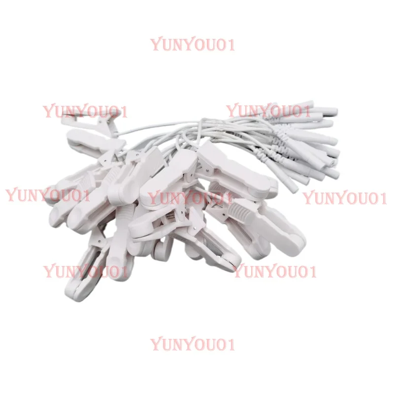 Electrotherapy Gloves Massager Conductive Gloves Medical Electrodes Patch Conductive Ear Clips One Support Two Wires