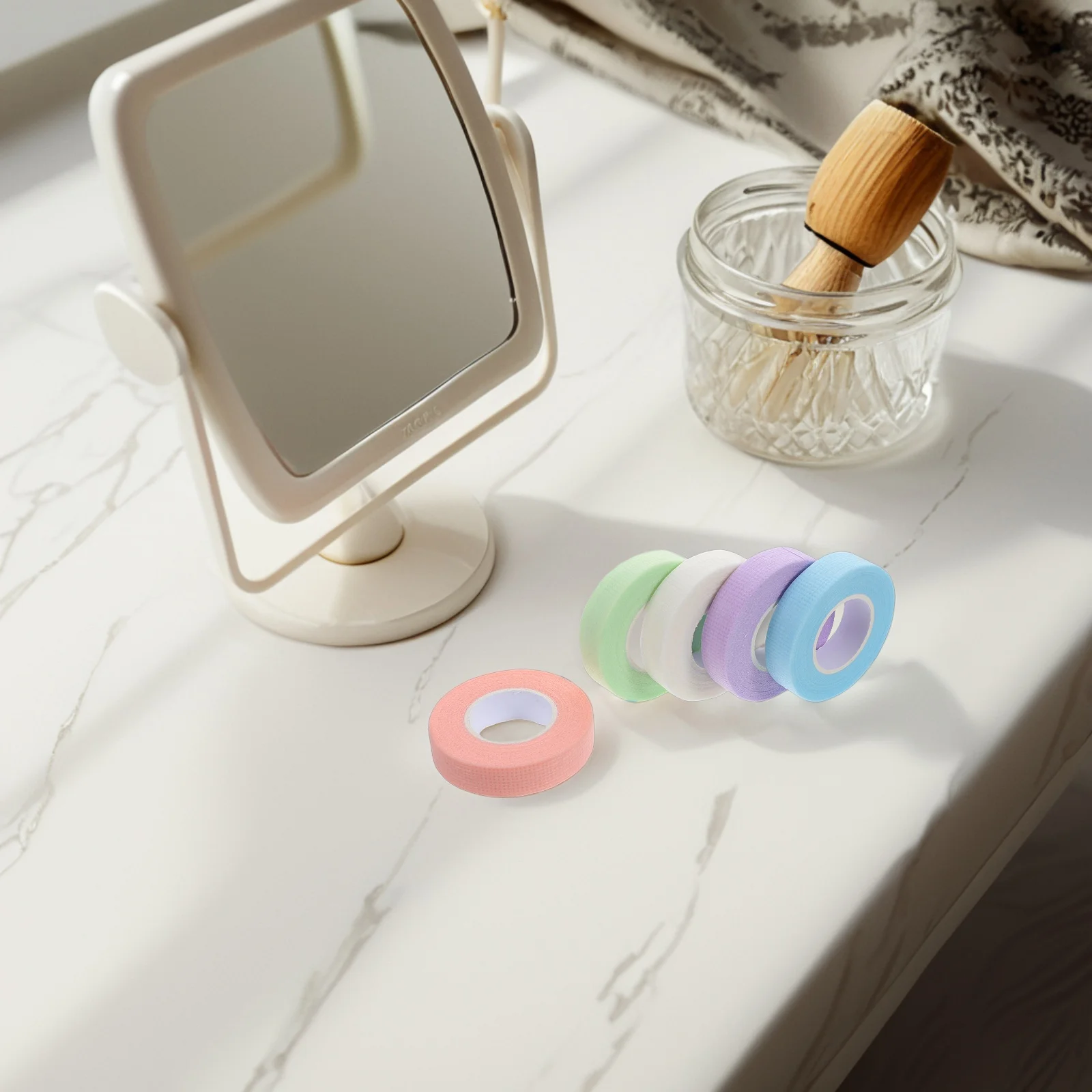 Bande isolante pour extensions de cils, 5 pièces, bande souple et respirante, fournitures professionnelles pour extensions de cils supérieurs et inférieurs