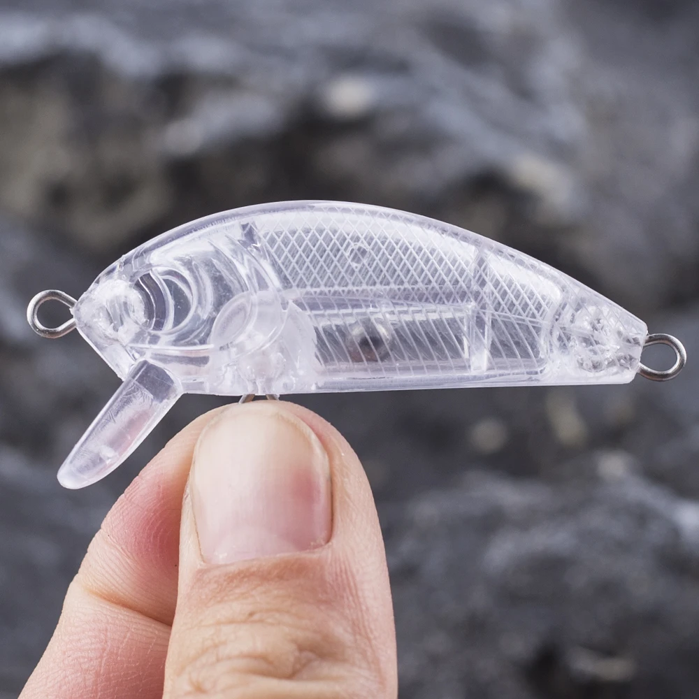 Dr.Holife Crankbait flotante sin pintar MINI – señuelo artificial - imagen 4