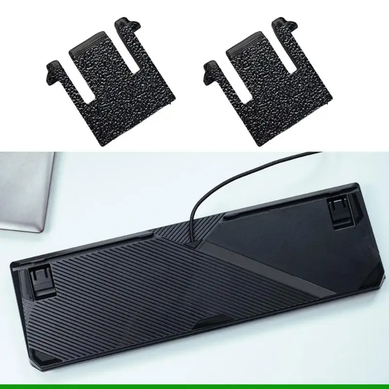 U55C 2PCS لوحات المفاتيح الاستبدال حامل القوس ساق قدم Foot Stand for Rog Strix Rx/TKL/NC/XA05