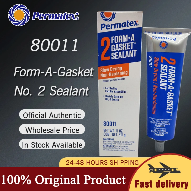 

Оригинальный Permatex80011 №. 2 клеевых состава из США, 2C маслостойкий и термостойкий герметик для прокладок