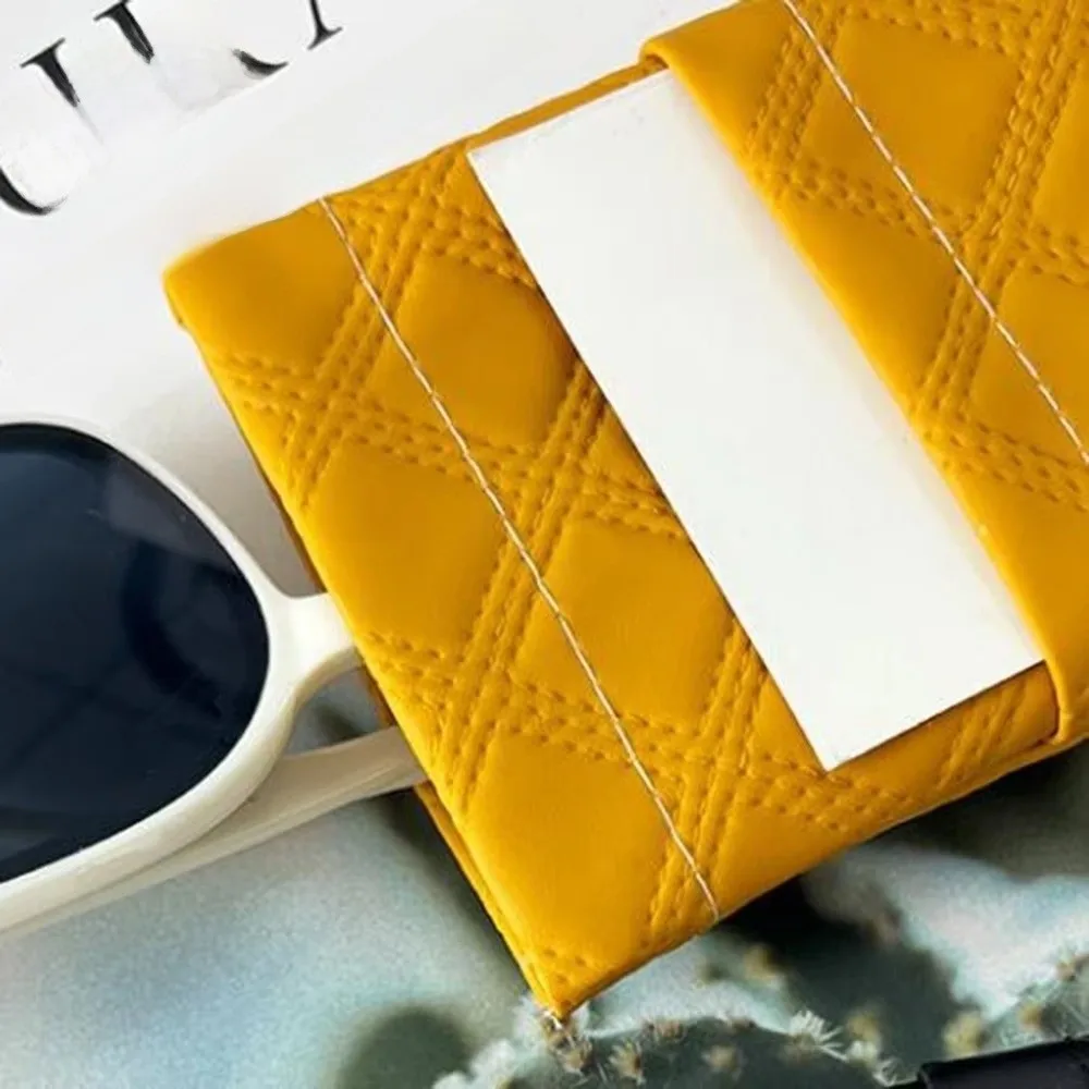 Single/Double-layer Sunglasses Storage Bag Waterproof PU Leather Glasses Bag High-end Coins Lipsticks Pouch