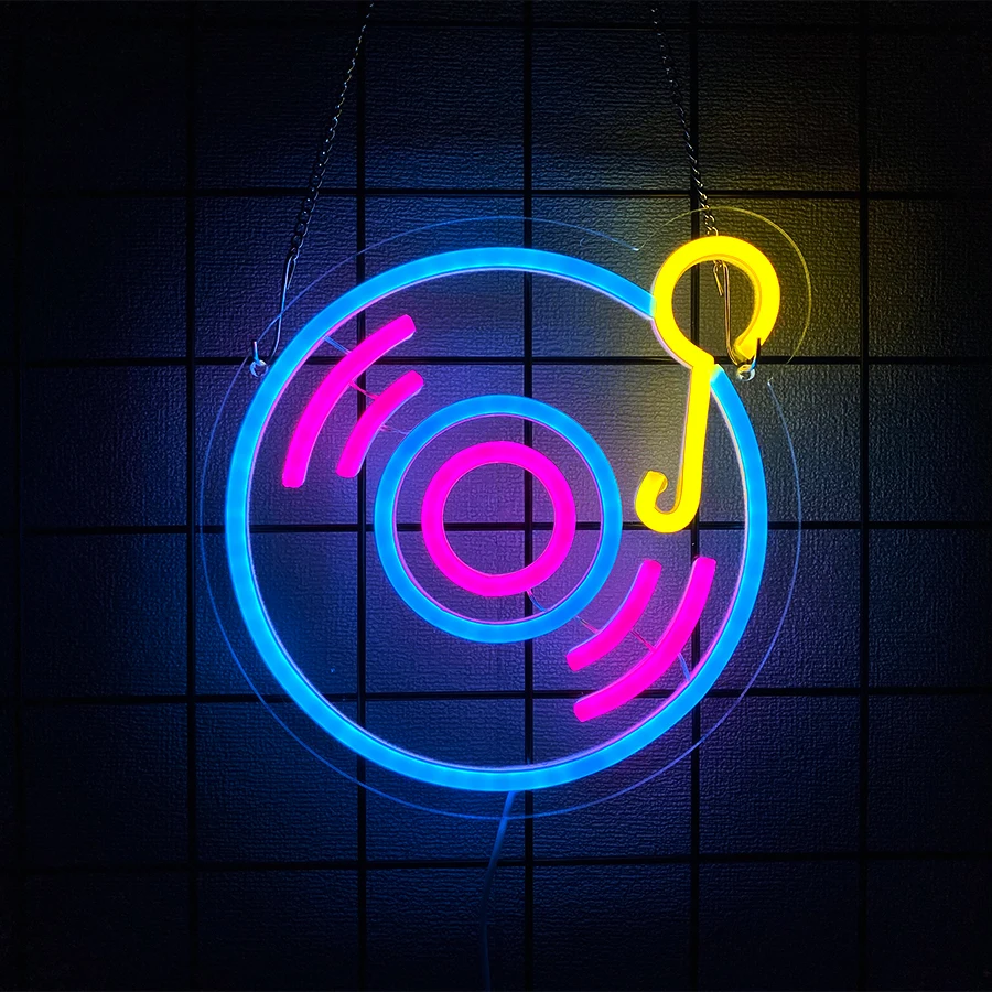 Music Series Neon Sign For Wal - Embroidery Studio review and price