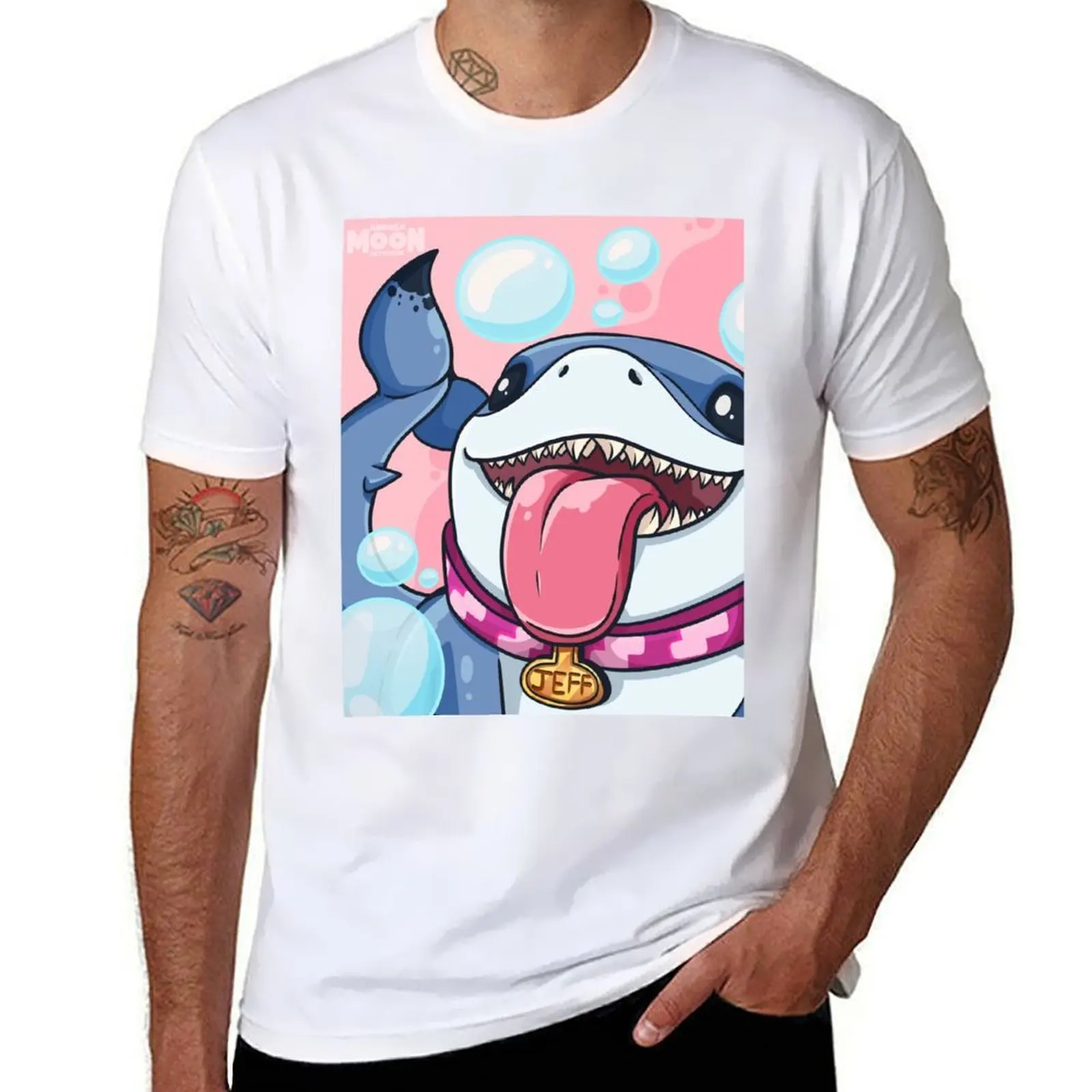 Jeff the Land Shark T-Shirt t shirts for man graphic funny t shirt man casual T-Shirt