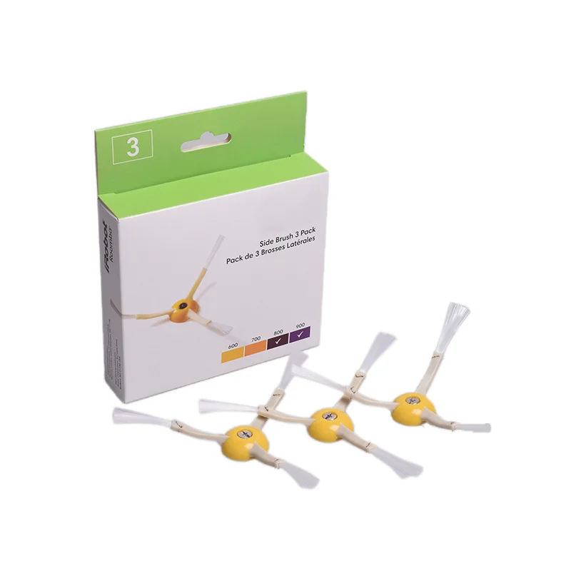 

3pcs 3-Armed Side Brush for iRobot Roomba 800 900 Series Robot Vacuum Cleaner Spare Part