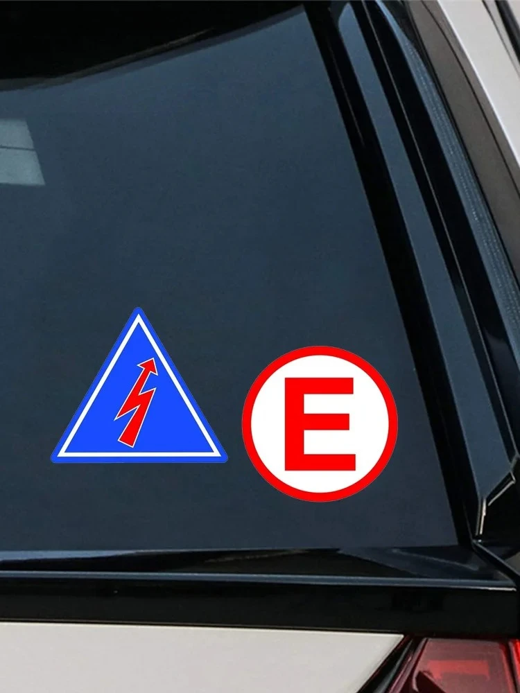 Racing Stickers E Electric Arrow Emergency Racing Racing Car Motorsport Sticker Tuning Race Rally car sticker