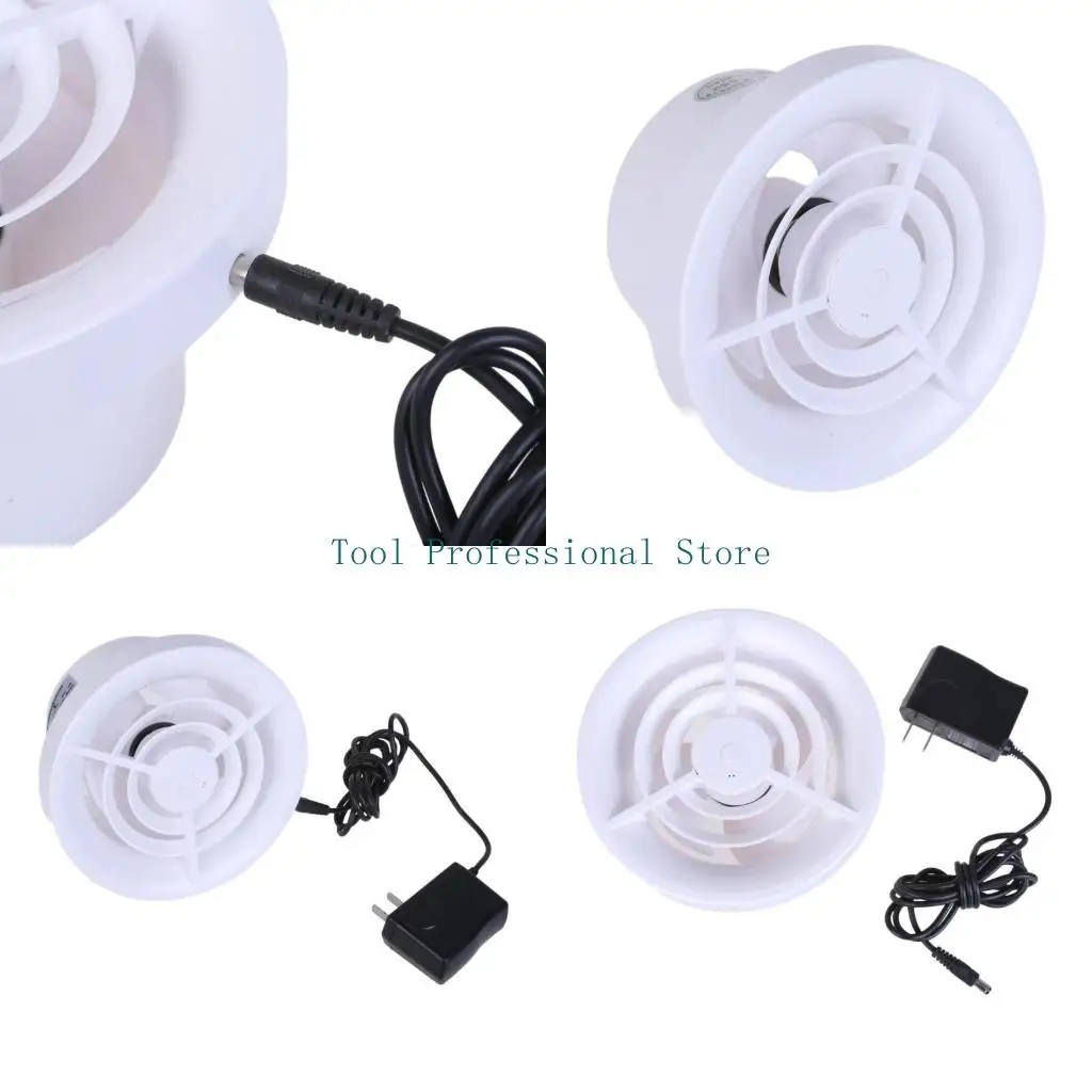 

57QF Efficient Wall Exhaust Fan Ventilation Fan Perfect for Home Bathroom and Kitchen Warehouses Use DC12V 3W Quiet