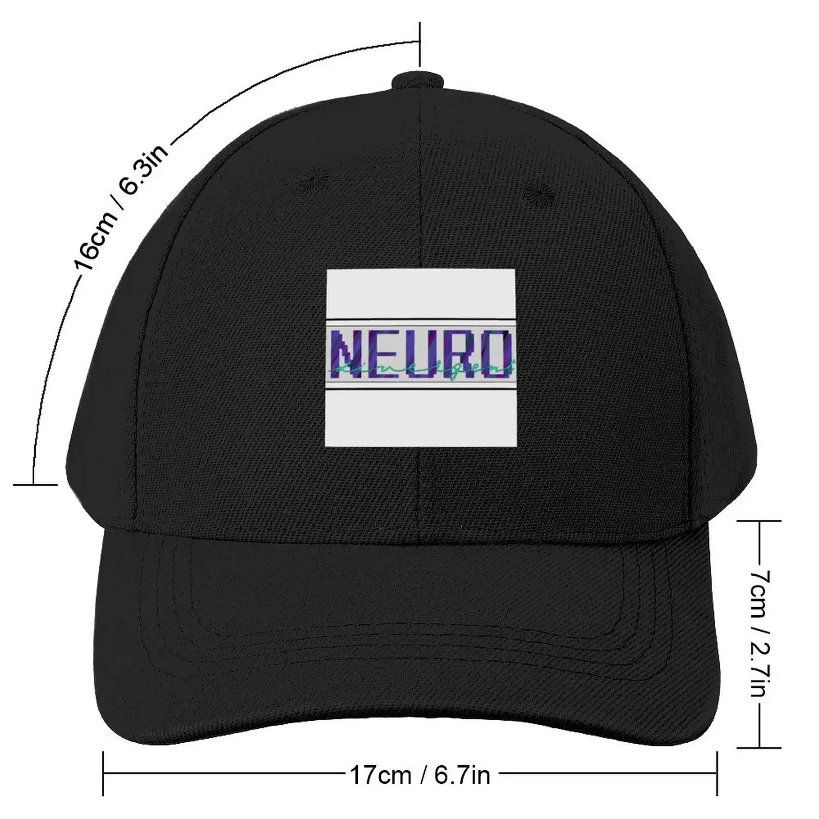 Neurodivergent 1 Baseball Cap New In The Hat hard hat Golf Cap Women Hats Men's