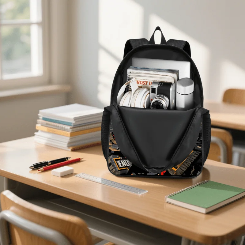 Future Mechanical T-Rex Print Dinosaur Backpack, Hardcore Design Durable And Reliable, Suitable for Daily And Travel Scenarios