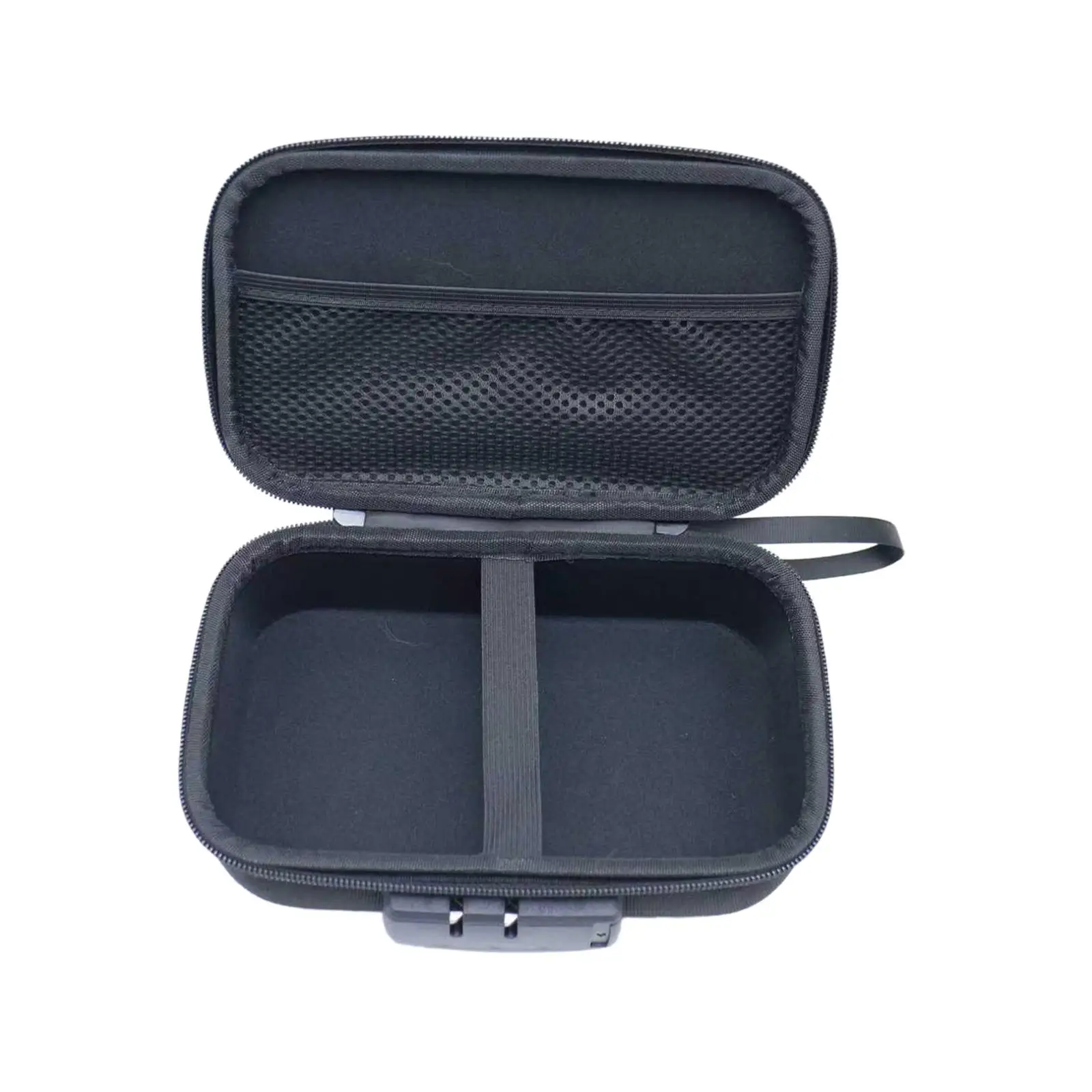 Foldable Lock Box with Password Hard Travel Case for Adults Personal Items Organizer and Secure Storage
