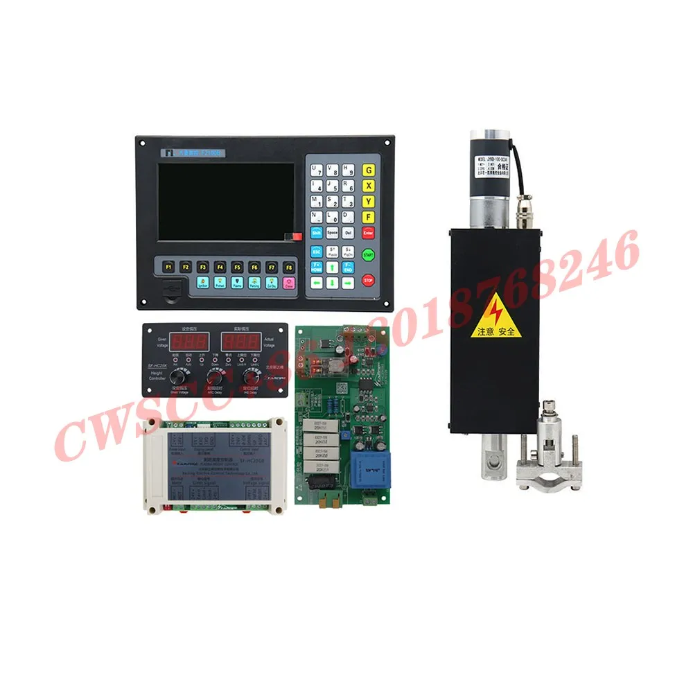 

CNC THC Plasma Controller KIT F2100B+SF-HC25K+JYKB-100-DC24V 2Axis Cut Machine Torch Height Control for CNC Parts