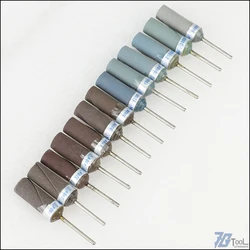 Barra de papel de lija de grano 180 a 7000, cortador rotativo de papel de lija, varilla de vástago de 2,35mm, amoladora abrasiva, accesorios de herramientas Rotay, 5CS-13PCS