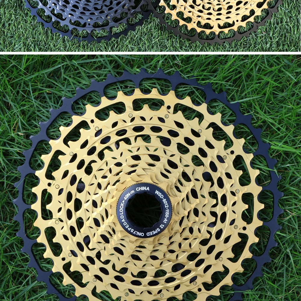 SPEDAO 12 Speed MTB Cassette 10-52T 10-50T 11-50T XD HG Freewheel Lightweight CNC K7 Sprocket Drivetrain Upgrade Bike Parts