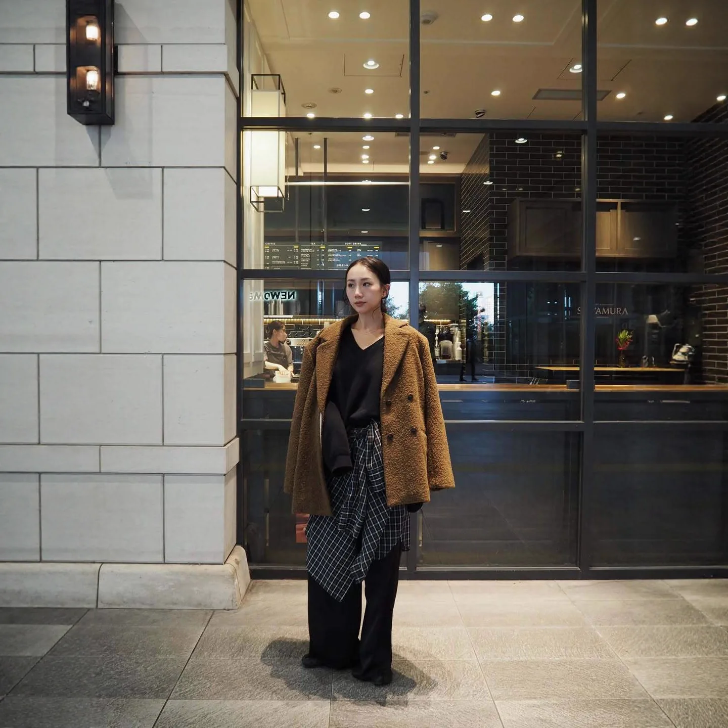 

Gagarich Autumn Winter New Japanese Lazy Style Relaxed Feeling Fashion Retro Atmosphere Commuting Warm Suit Jacket Coat