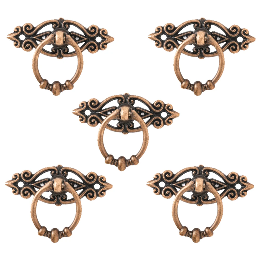 Perangkat Keras Furnitur Retro Pegangan Laci Antik Pemasangan Mudah Pegangan Perangkat Keras Furnitur Retro Untuk Lemari Dapur