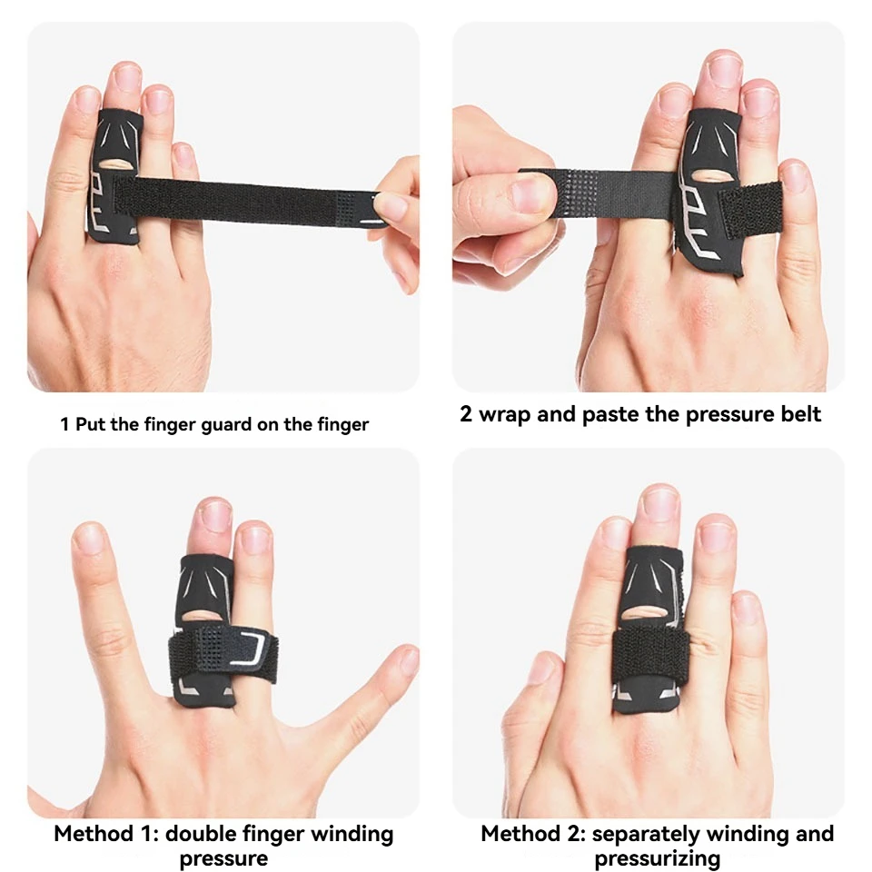 AOLIKES 1PCS Sport Finger Splint Guard Finger Protector Basketball Support Sprain Dislocation Fracture Finger Splint Corrector - view 4