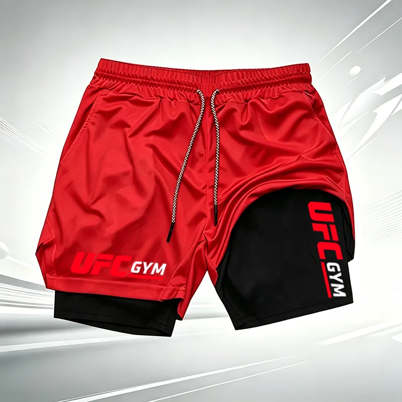 Summer men's printed UFC GYM 2 - Running Gear Men recension och pris