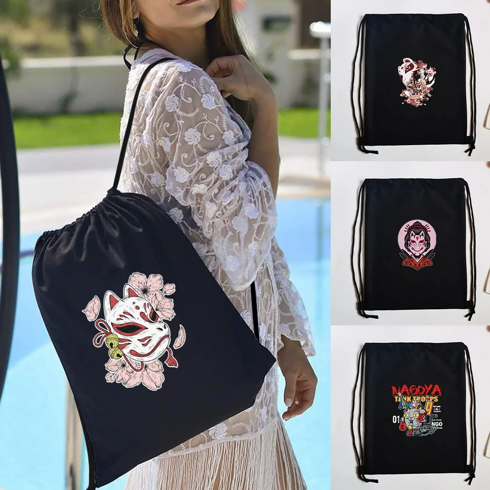 

Сумка-рюкзак на шнурке, спортивная сумка, женский уличный рюкзак для тренировок, сумка для плавания и фитнеса для девочек, мягкий рюкзак для студентов, пляжная сумка