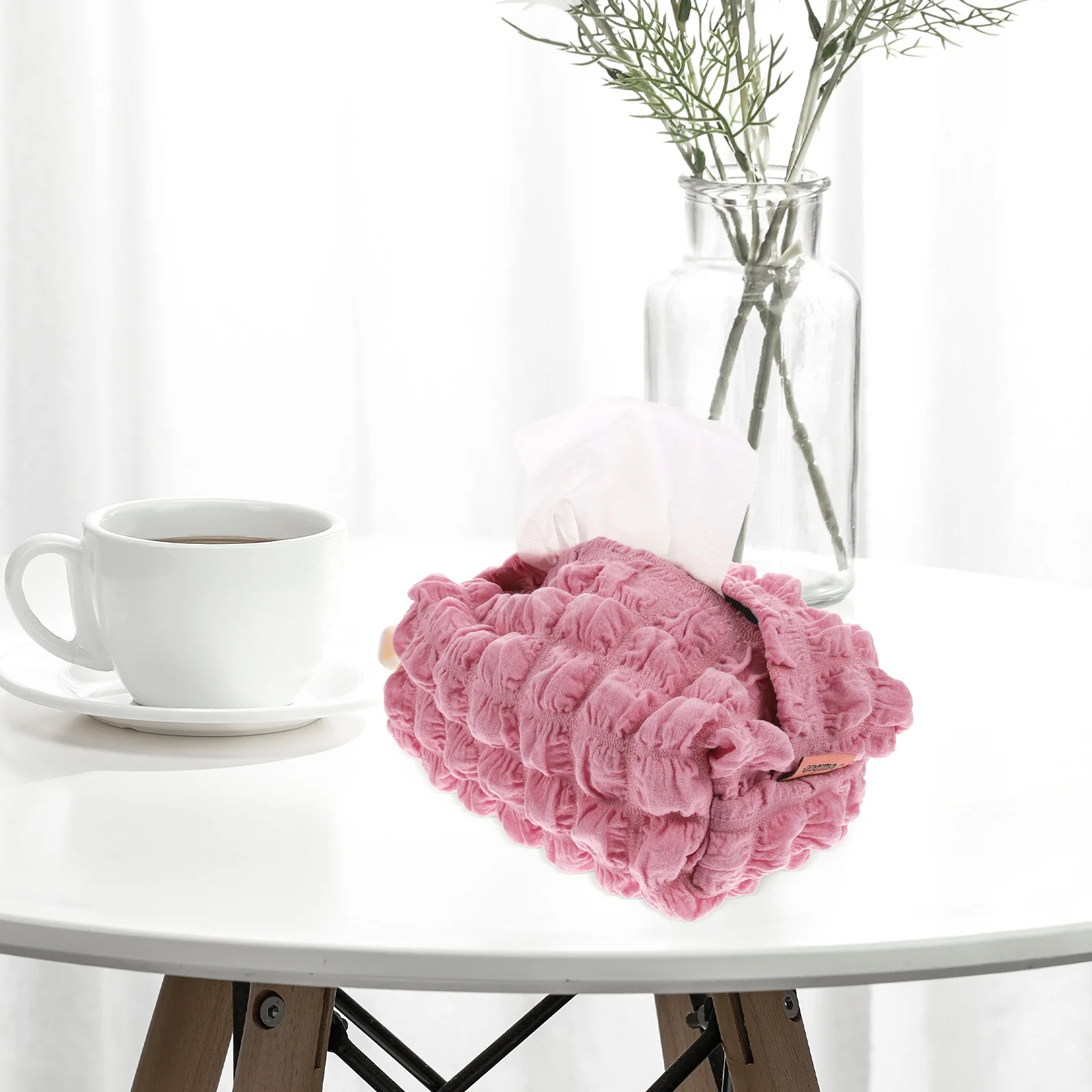 

Tissue Box Lovely Decorative Napkin Storage Holder For Car Home Office Paper Towel Dispenser Portable Hanging Tissue Box Case