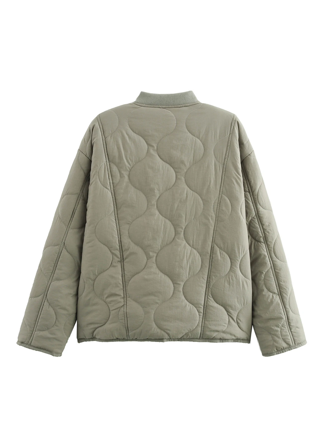 معاطف نسائية كلاسيكية غير رسمية سترات عصرية جديدة بجيوب على شكل حرف O معاطف سميكة للنساء معاطف ملابس مكتبية للخريف والشتاء