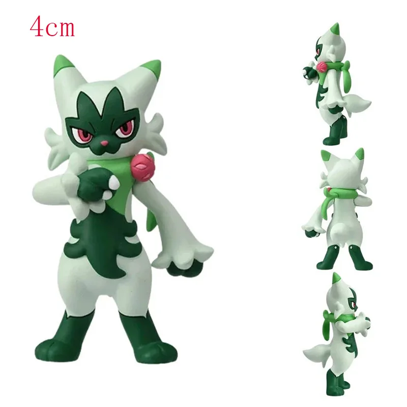 Original Pokemon Anime Figure Floragato Venusaur Cinderace Eternatus Palkia Popplio Kyogre Oshawott  Action Figures Model Toys