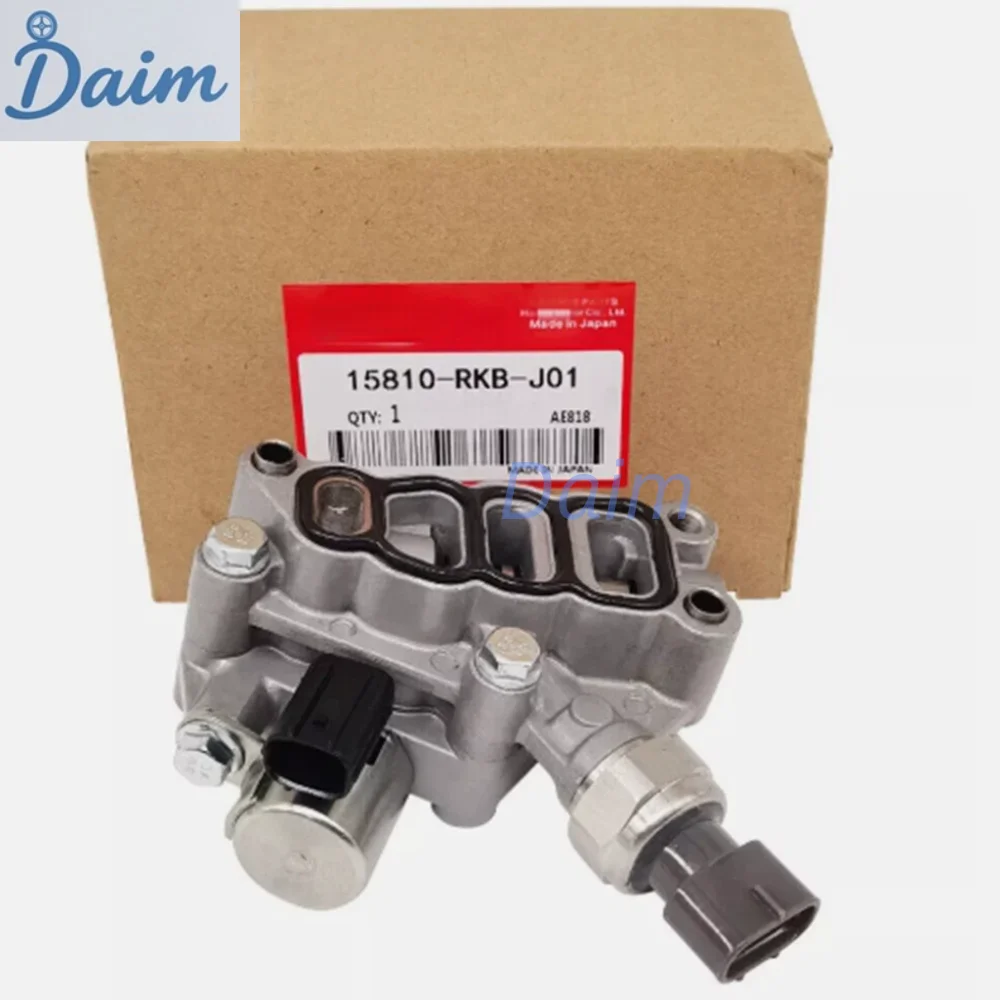 15810-RKB-J01 918-078 15810RKBJ01 para Hondaa Odysseyy 2005-2007 VTEC válvula de carrete solenoide con junta