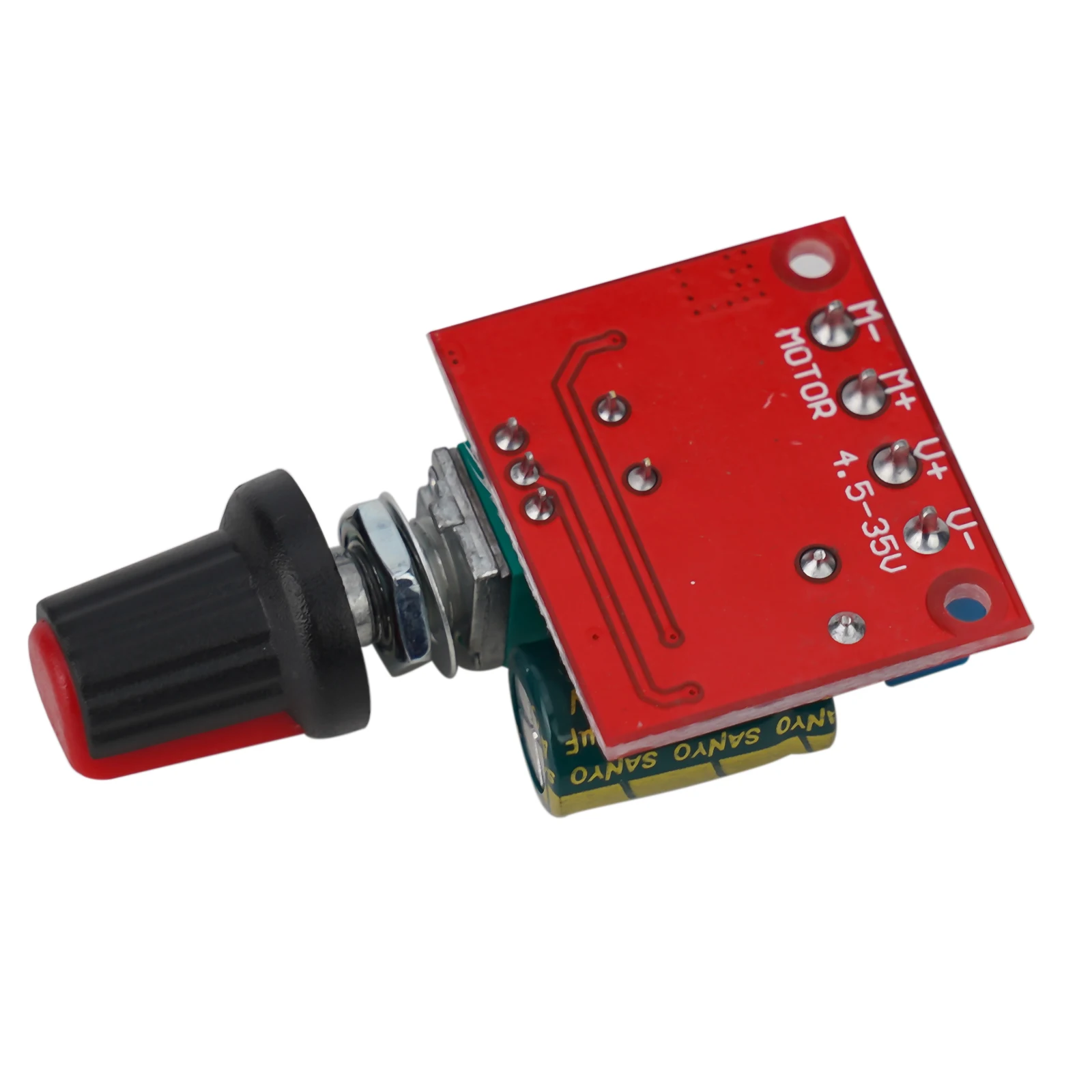 5A PWM 12V DC Motor PWM Speed Controller Module 4.5-35V Low Voltage Adjustable Drive Voltage Regulator Power Tool Part