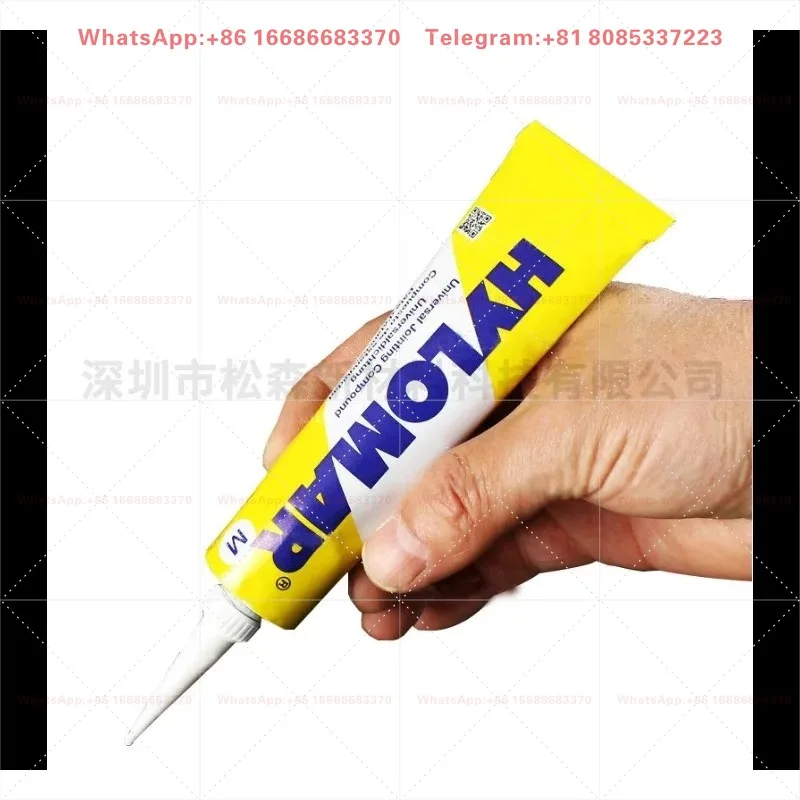 UK hylomar m sea roman non-curing sealant magnetic probe magnetic conductivity easy removal glue - blue 80g