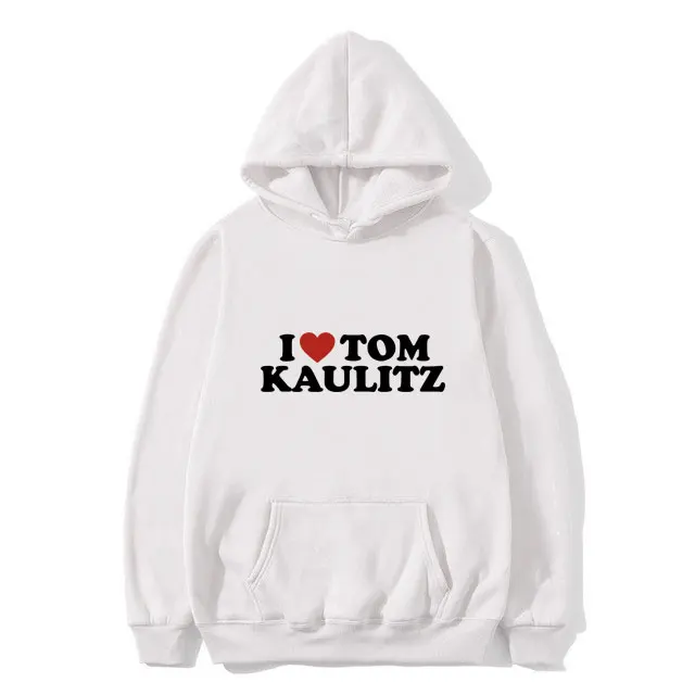 Duitse Rockband Tokio Hotel I Love Tom Kaulitz Hoodie Heren Dames Casual Gothic Sweatshirt Met Lange Mouwen Heren Oversized Hoodies