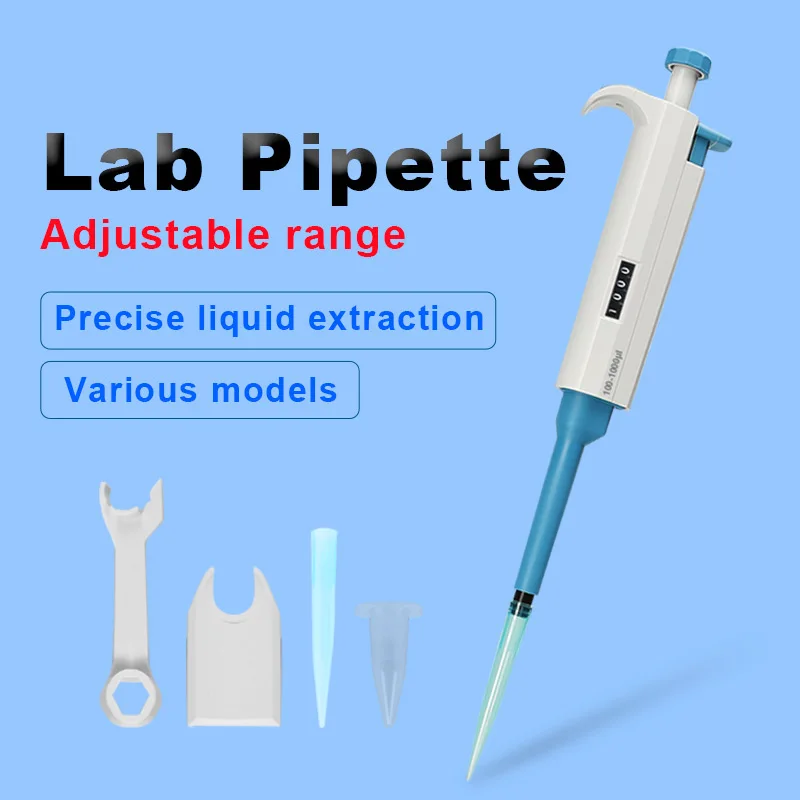 

DXY 0.1μl-10ml Single Channel Adjustable Mechanical Micropipette Lab Volume TopPette Transfer Pipette Gun