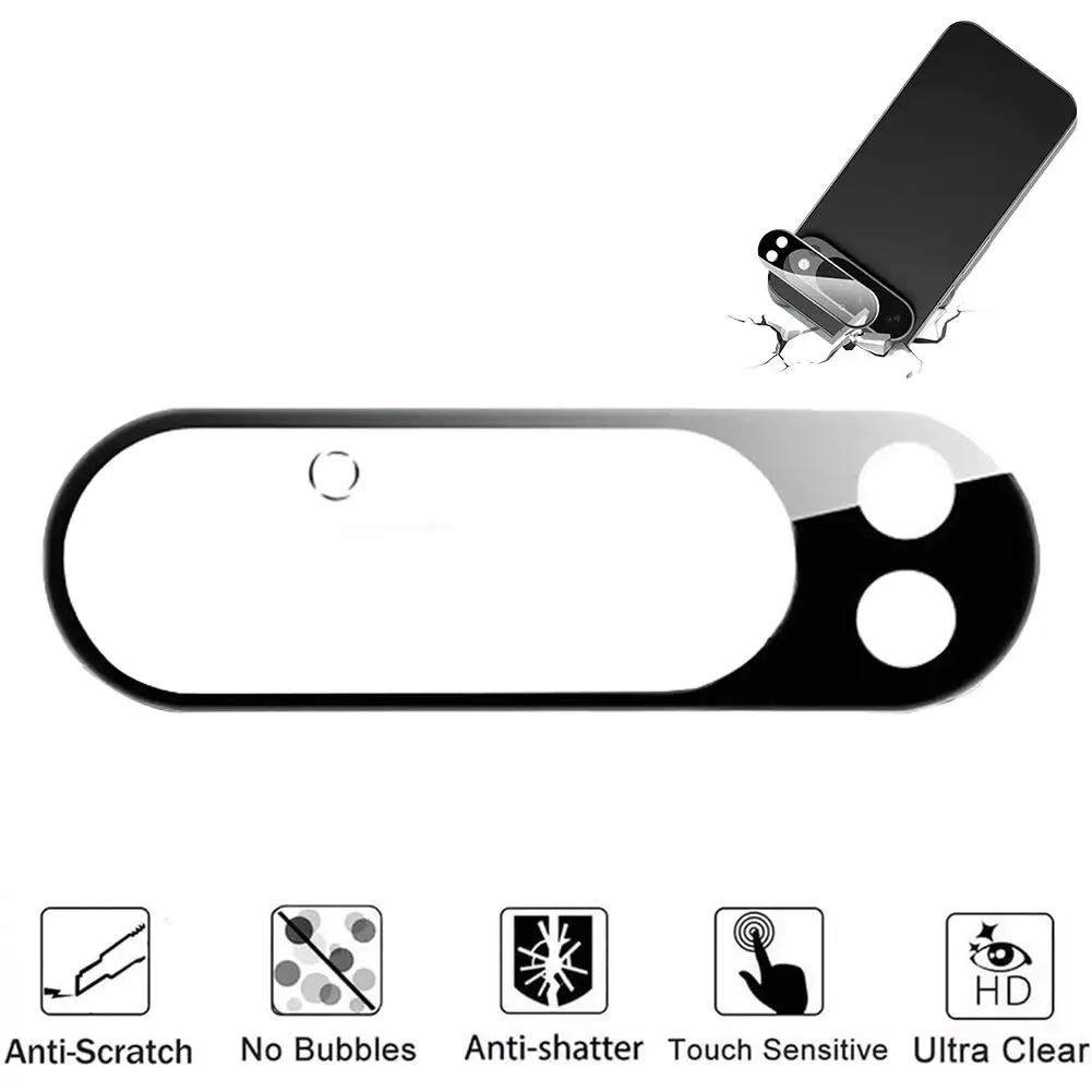 New Lens Glass for Pixel 10 / 10 Pro / 10 Pro XL Lens Tempered Glass Film Camera Lens Protector Bubble-free Easy Installation