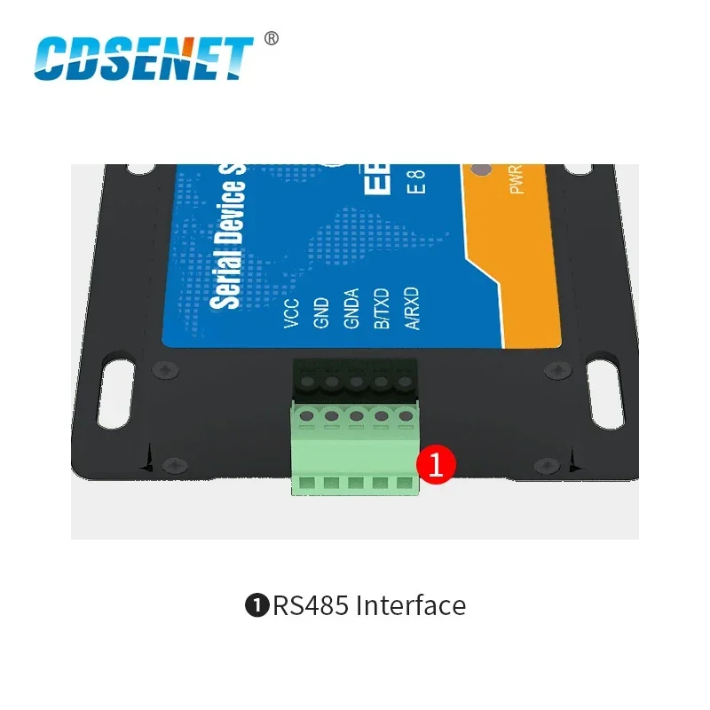 CDSENET Industrial Modbus Converter Modem Equipped RS485 To Ethernet RJ45 0 E810-DTU(RS485)  with M0+ Series 32-bit Processor