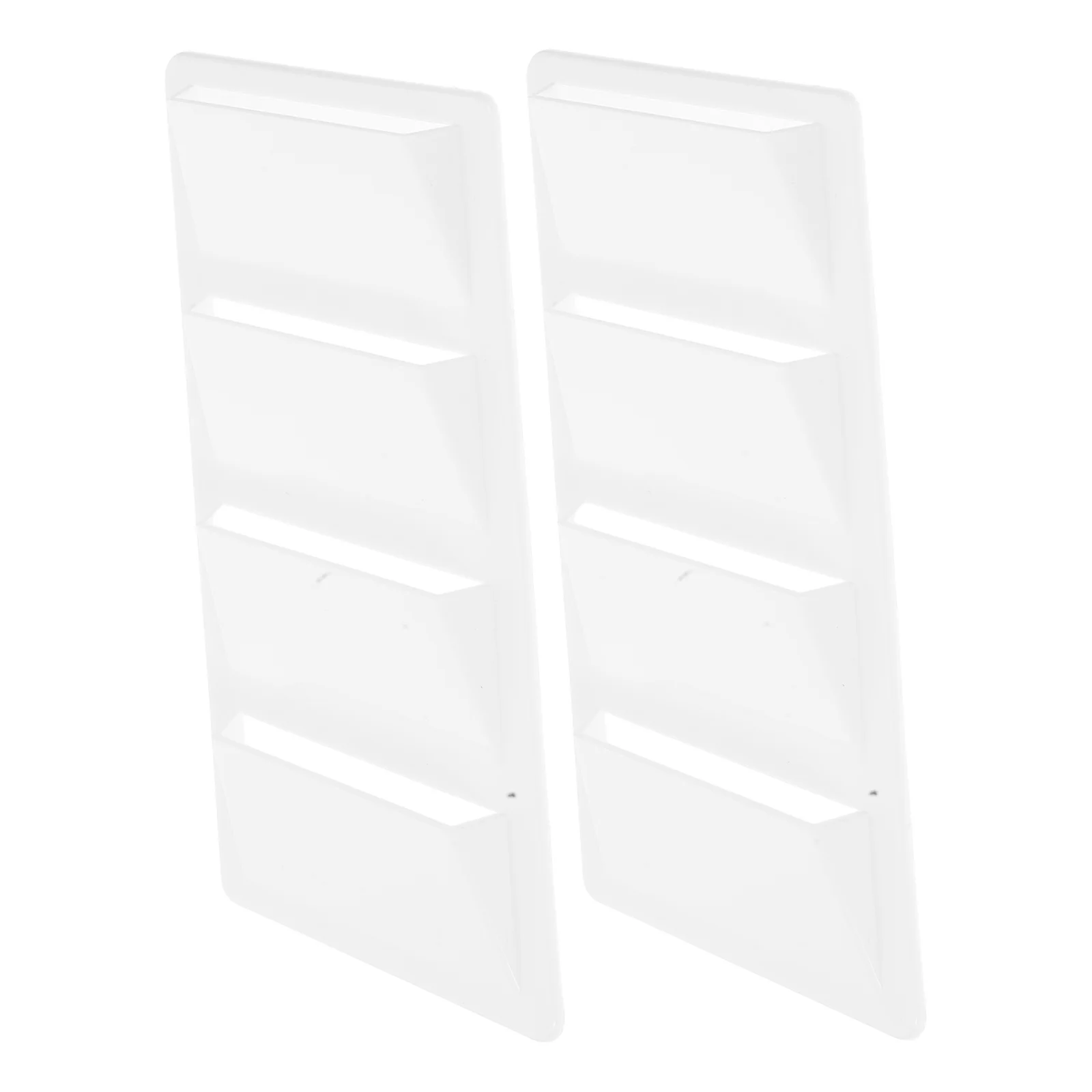 

1Pair Universal Car Hood Vent Cover Shark Fin Design Realistic Exterior Decoration Easy Install Modification Accessory