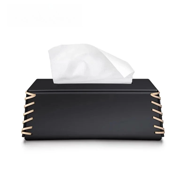 

tissue box coffee table entrance creative high-end art light luxury European pumping carton living room high-end