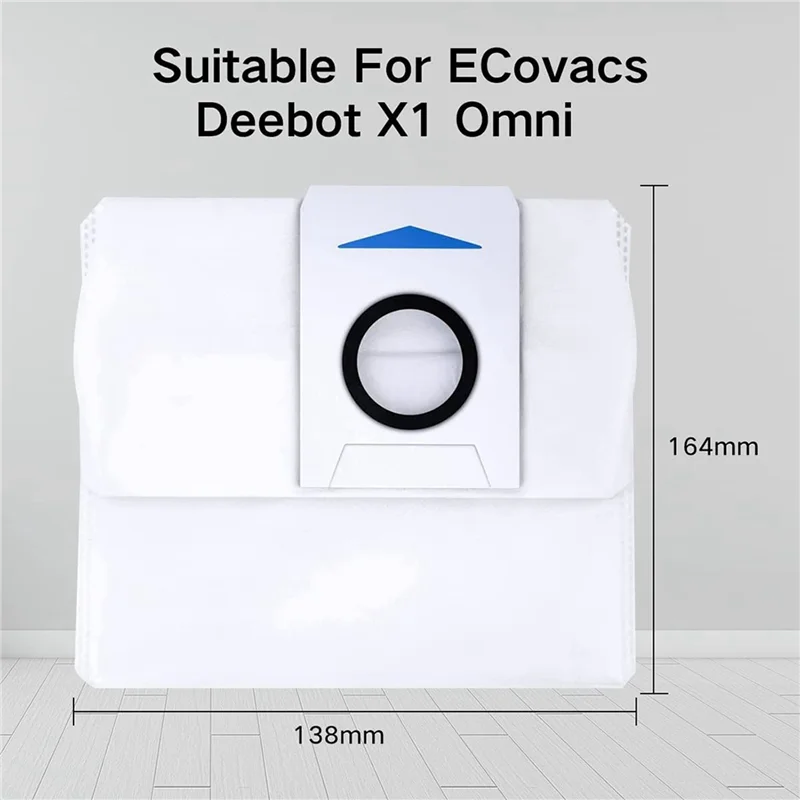 ABUD-2X اكسسوارات ل Ecovacs X1 أومني توربو فراغ روبوت قطع الغيار فرشاة رئيسية الأسطوانة الجانب فرشاة تصفية ممسحة منصات كيس لجميع الغبار
