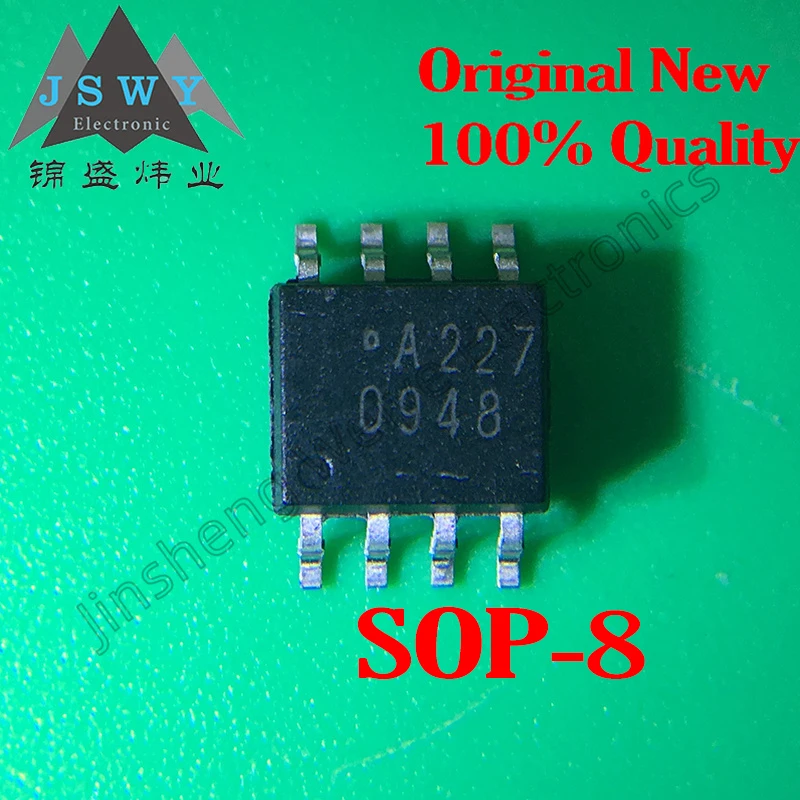 

5PCS ACPL-227-500E ACPL-227 Screen A227 SOP8 High Speed Optocoupler 100% Brand New Original Stock Free shipping