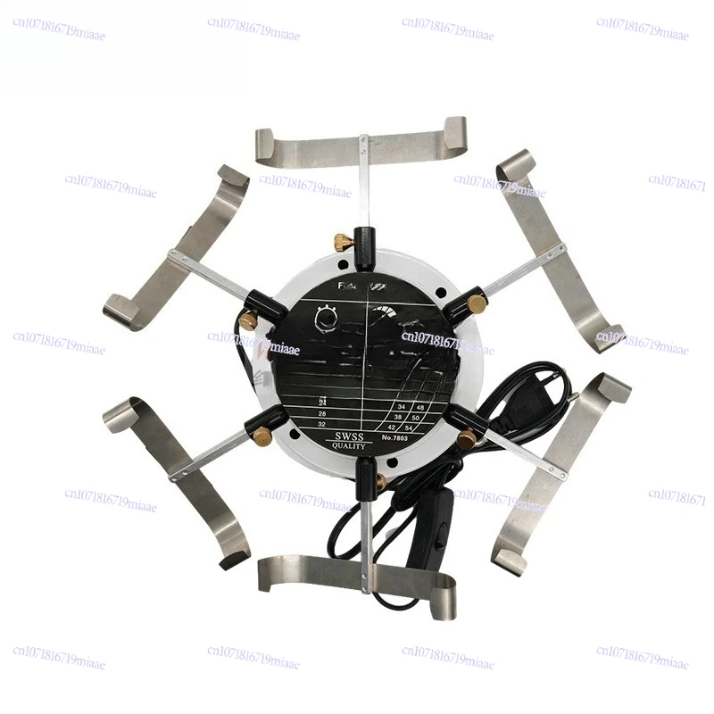 Watch Repair Tool Rotary Meter Shaker Mechanical Watch Winding Machine 6-position Meter Winding