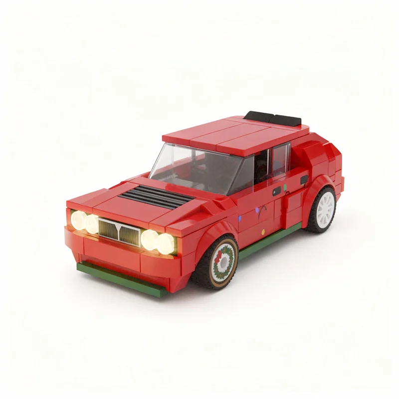 

256pcs MOC TIRE SLEIGHER 3 City Champions Model Building Blocks Construction Toy Christmas Gifts DIY Creative Idea Education