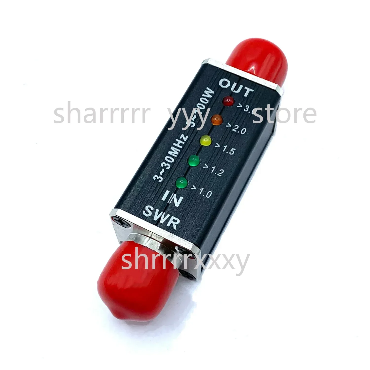 3-30MHz Frequency Range 100W Short Wave Standing Wave Indicator Standing Wave Meter Power Meter