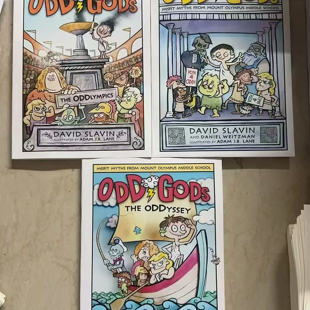 Odd Gods: Nordic Gods Sequel - Hardcover Children's Comic Chapter Book