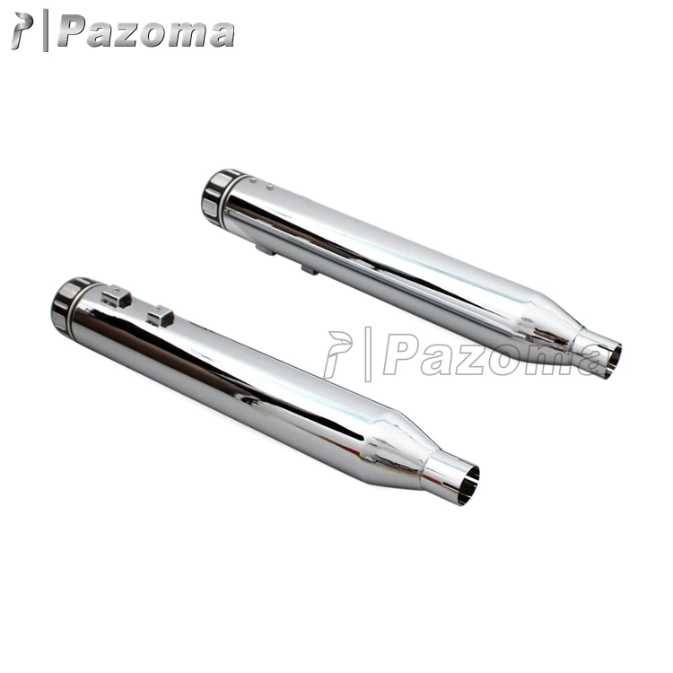 The Latest High-quality Steel Chrome 4 '' Sliding Car Muffler Exhaust