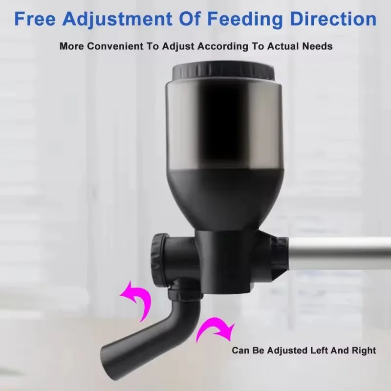 Automatic Fish Feeder Aquarium WIFI Manual Control Timed Ration Feeding High Capacity FD40 FD50 FD85 Fish Tank Pool