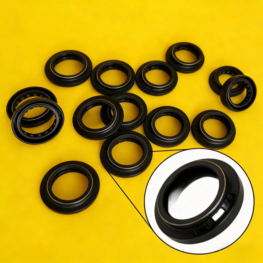 

2pc/4pc/8pc/16pc 46*58*11 46 58 11 Front Fork Damper Oil Seal Dust Seal For HONDA CR125R 98 99 2002 2003 2007 46X58X11 CR 125 R