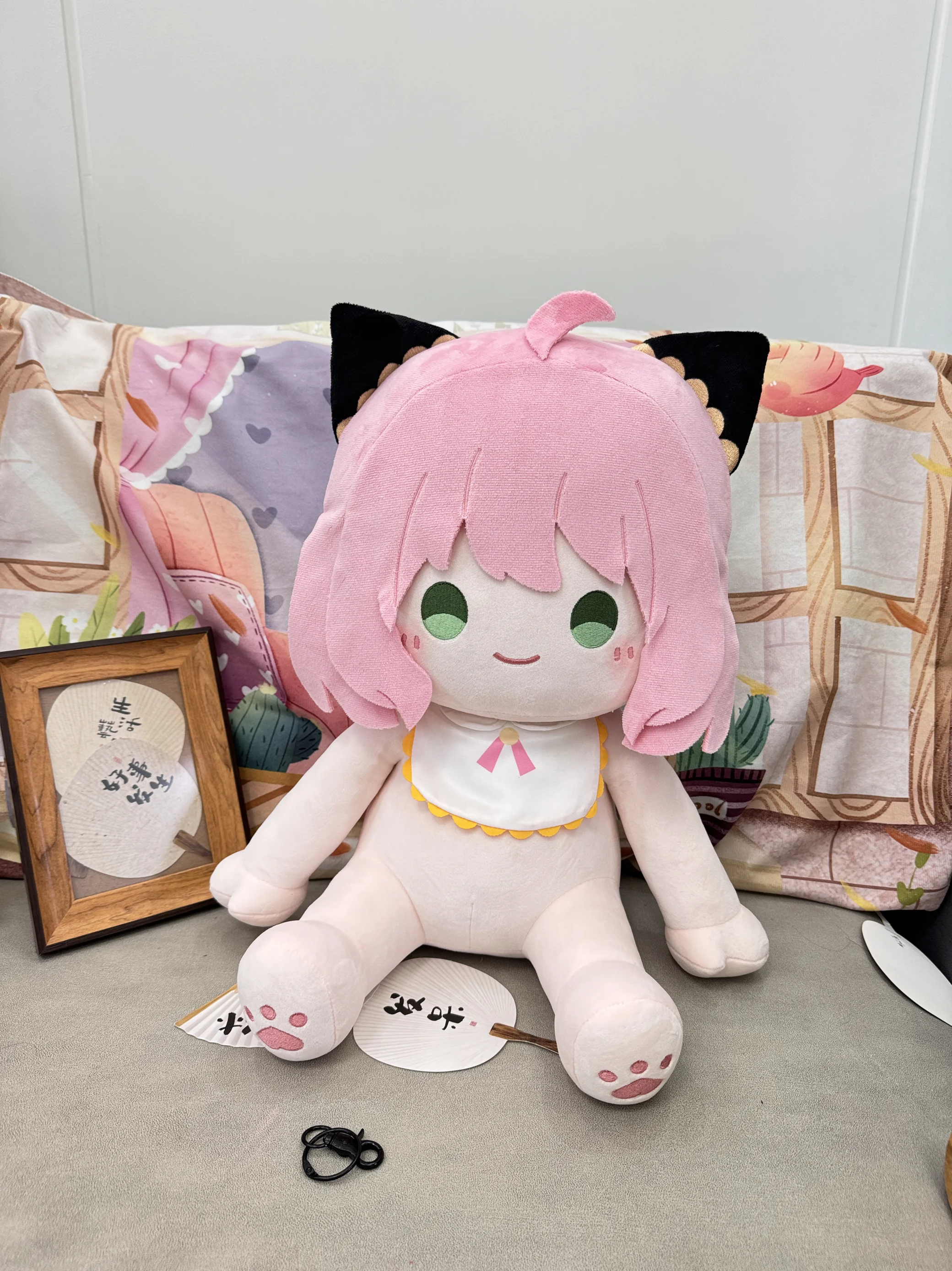 Anime Girl Anya Forger Attributes Plush Doll Body Cartoon Dress Up Cotton Stuffed Plushie Pillow 40cm Cosplay Toys Gift