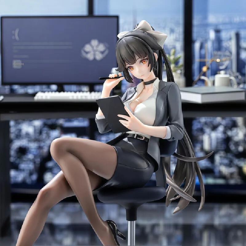 17cm kaohsiung edição limitada exclusiva bela menina estátua gk modelo figura cena moderna decoração mesa e presente para meninos
